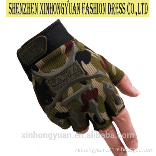 Camouflage Hunting Tactical Gloves with Gel Protective Inserts